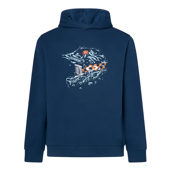 Oakley Finish Line Hoodie Team Navy