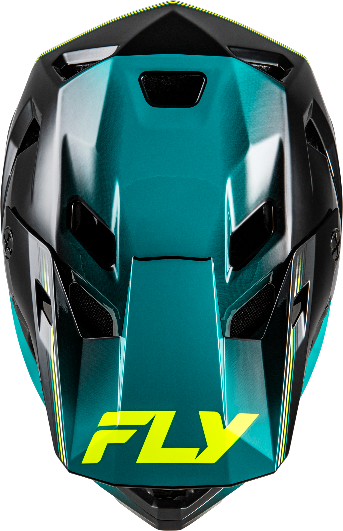 Fly Rayce MTB Helmet - Teal / Hi-Vis