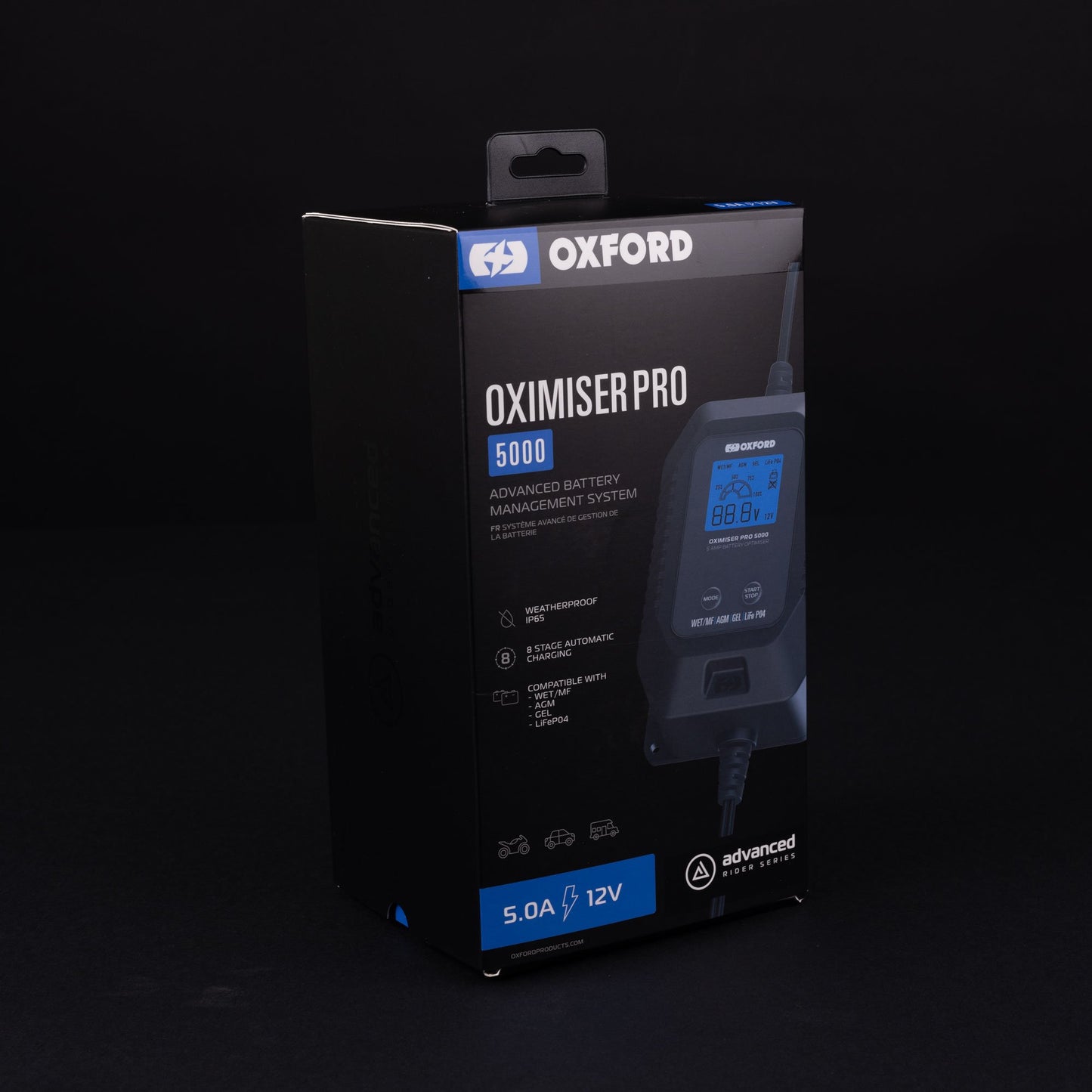Oxford Pro 5000 Oximiser Battery Charger