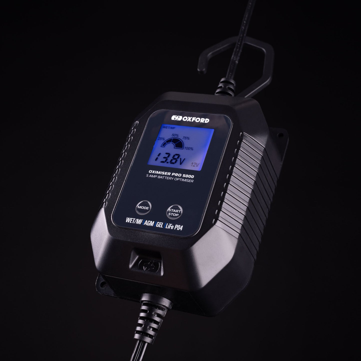 Oxford Pro 5000 Oximiser Battery Charger