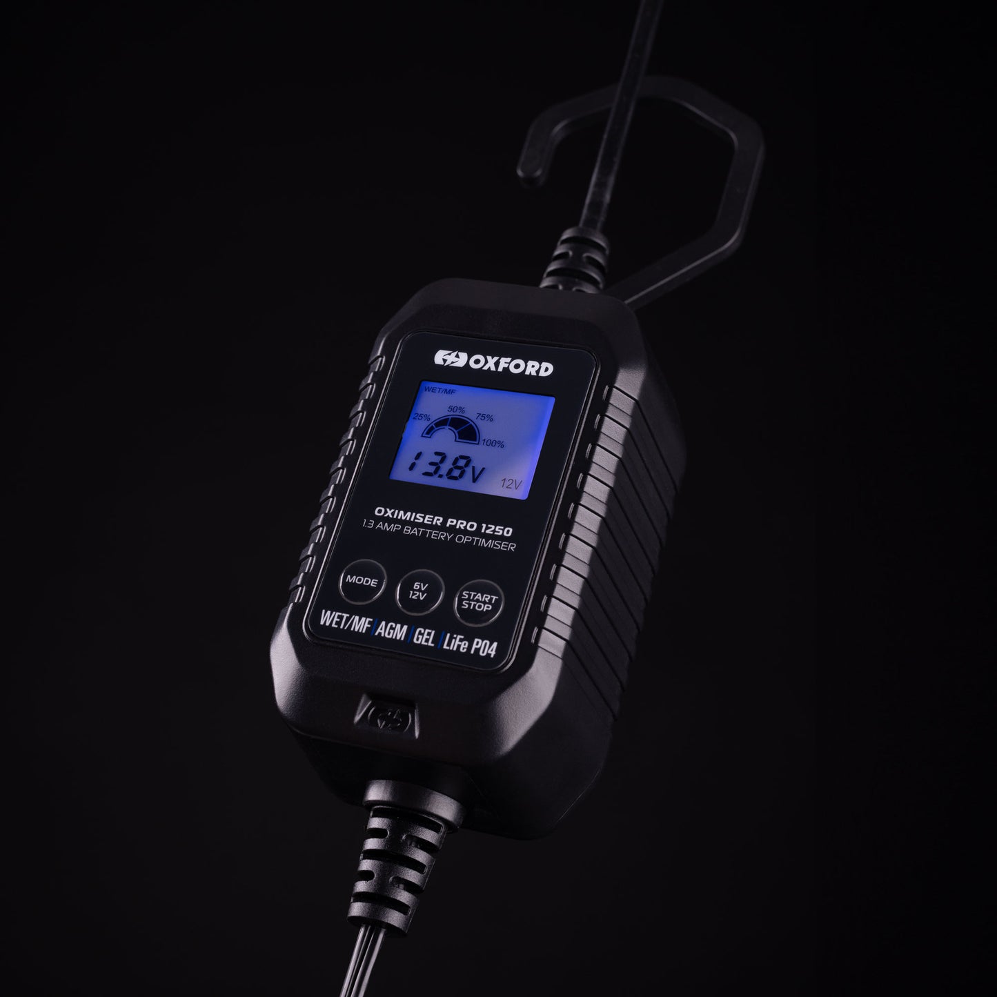Oxford Pro 1250 Oximiser Battery Charger