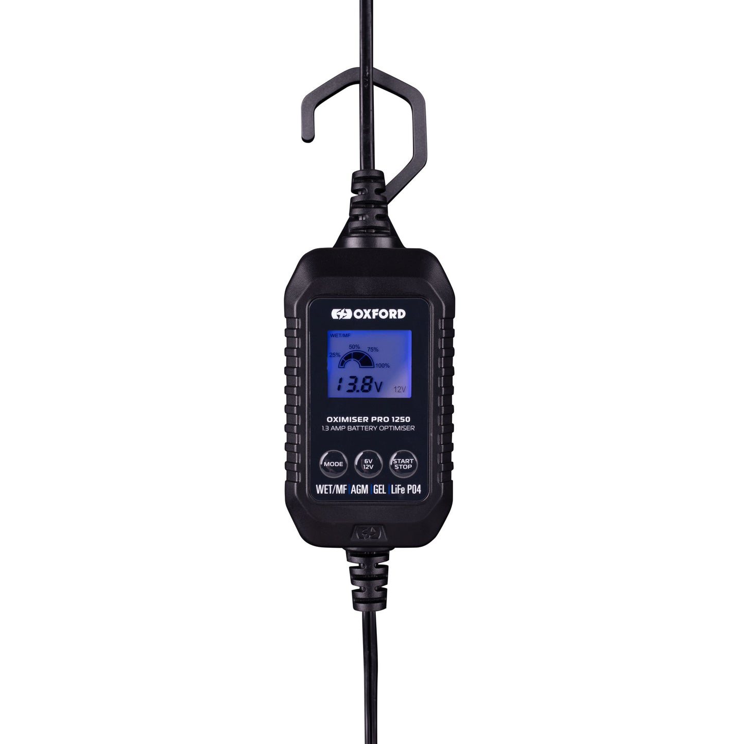 Oxford Pro 1250 Oximiser Battery Charger