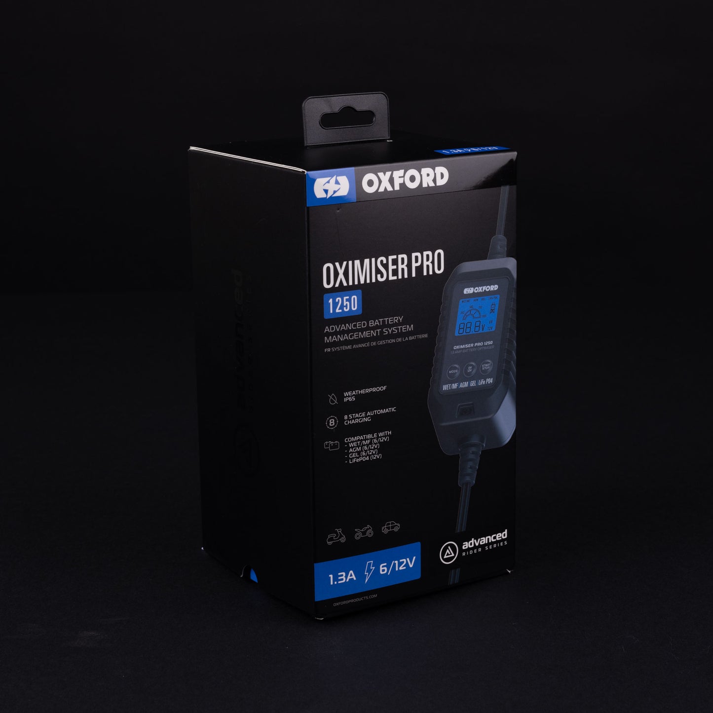 Oxford Pro 1250 Oximiser Battery Charger