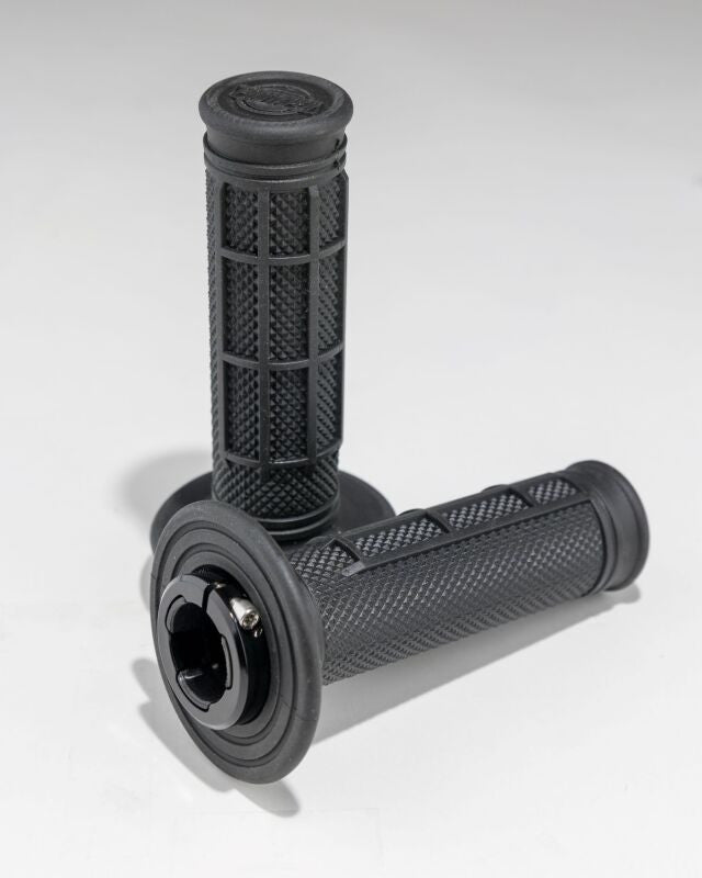 Protaper Pro Clamp-On 1/2 Waffle Grips - Black