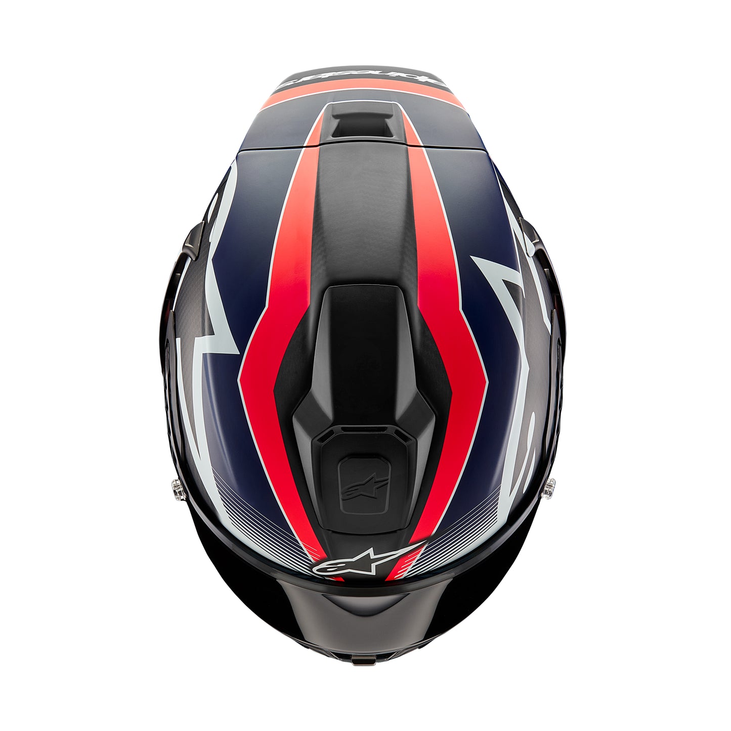 Alpinestars Supertech R10 Helmet - Team Carbon Red / Yellow / Blue