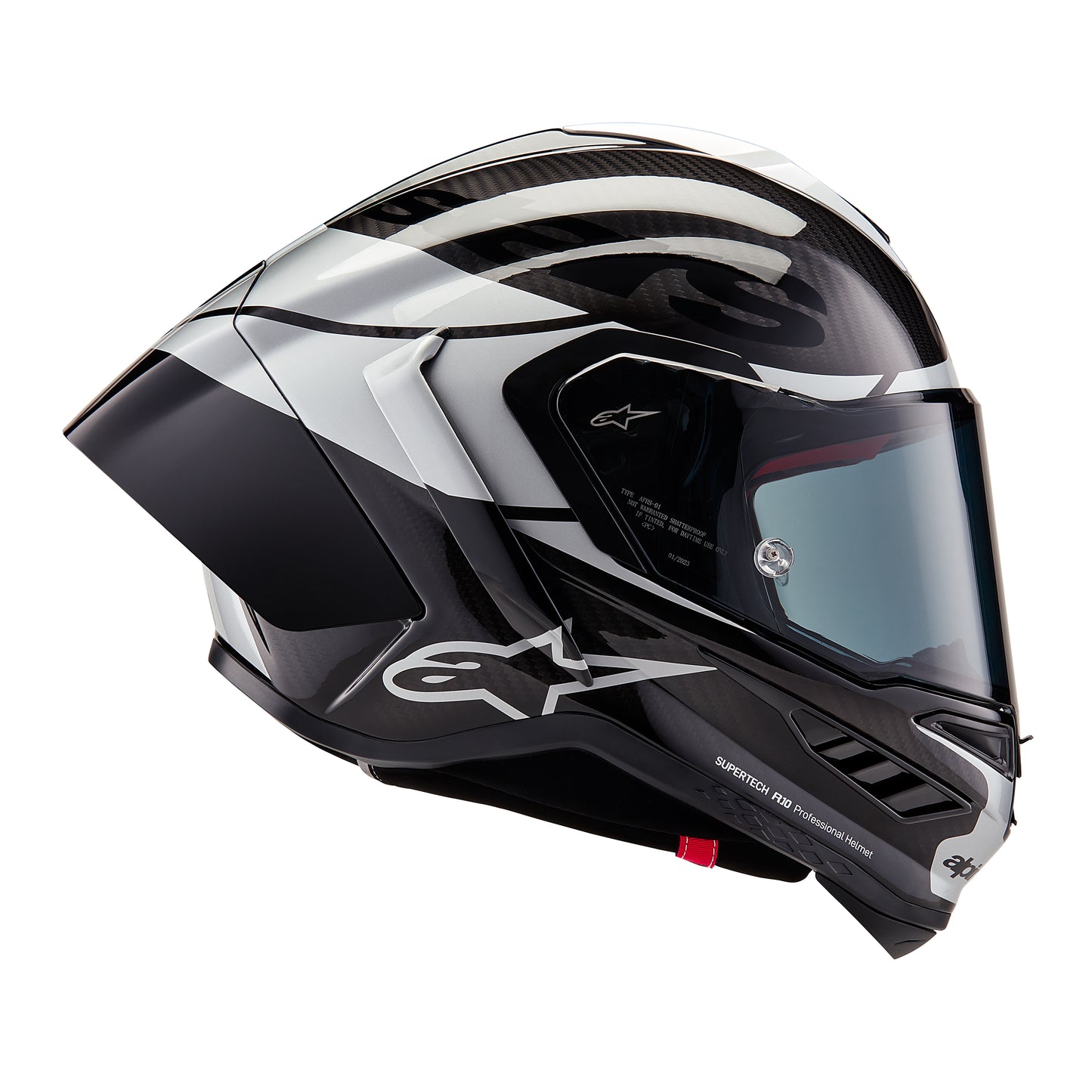 Alpinestars Supertech R10 Helmet - Element Carbon Grey Black