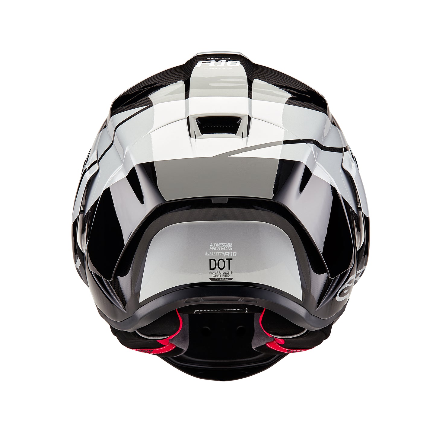 Alpinestars Supertech R10 Helmet - Element Carbon Grey Black