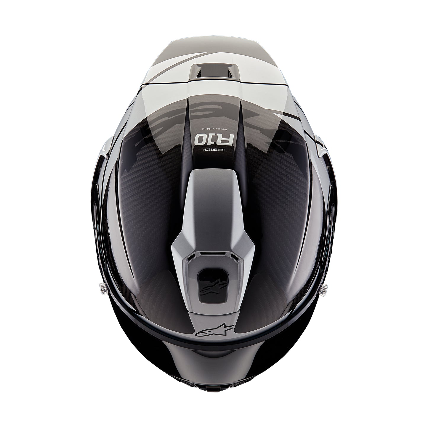 Alpinestars Supertech R10 Helmet - Element Carbon Grey Black