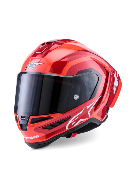 Alpinestars Supertech SR10 Arius Helmet - Black / White / Red