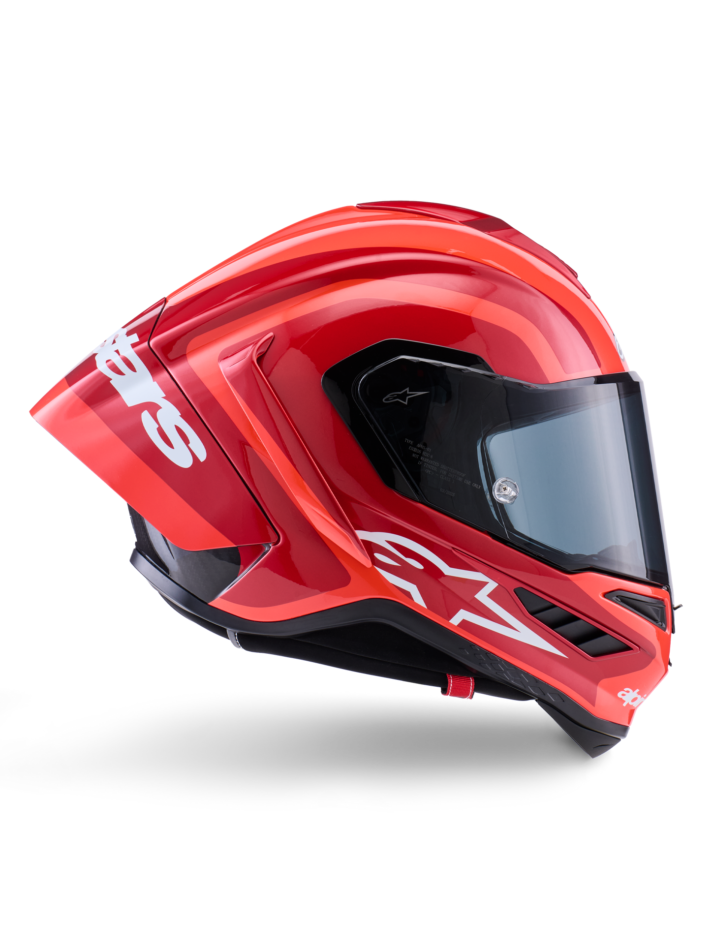 Alpinestars Supertech SR10 Arius Helmet - Black / White / Red