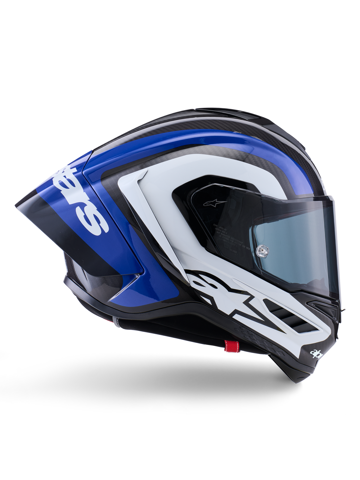 Alpinestars Supertech SR10 Arius Helmet - Black / White / Blue