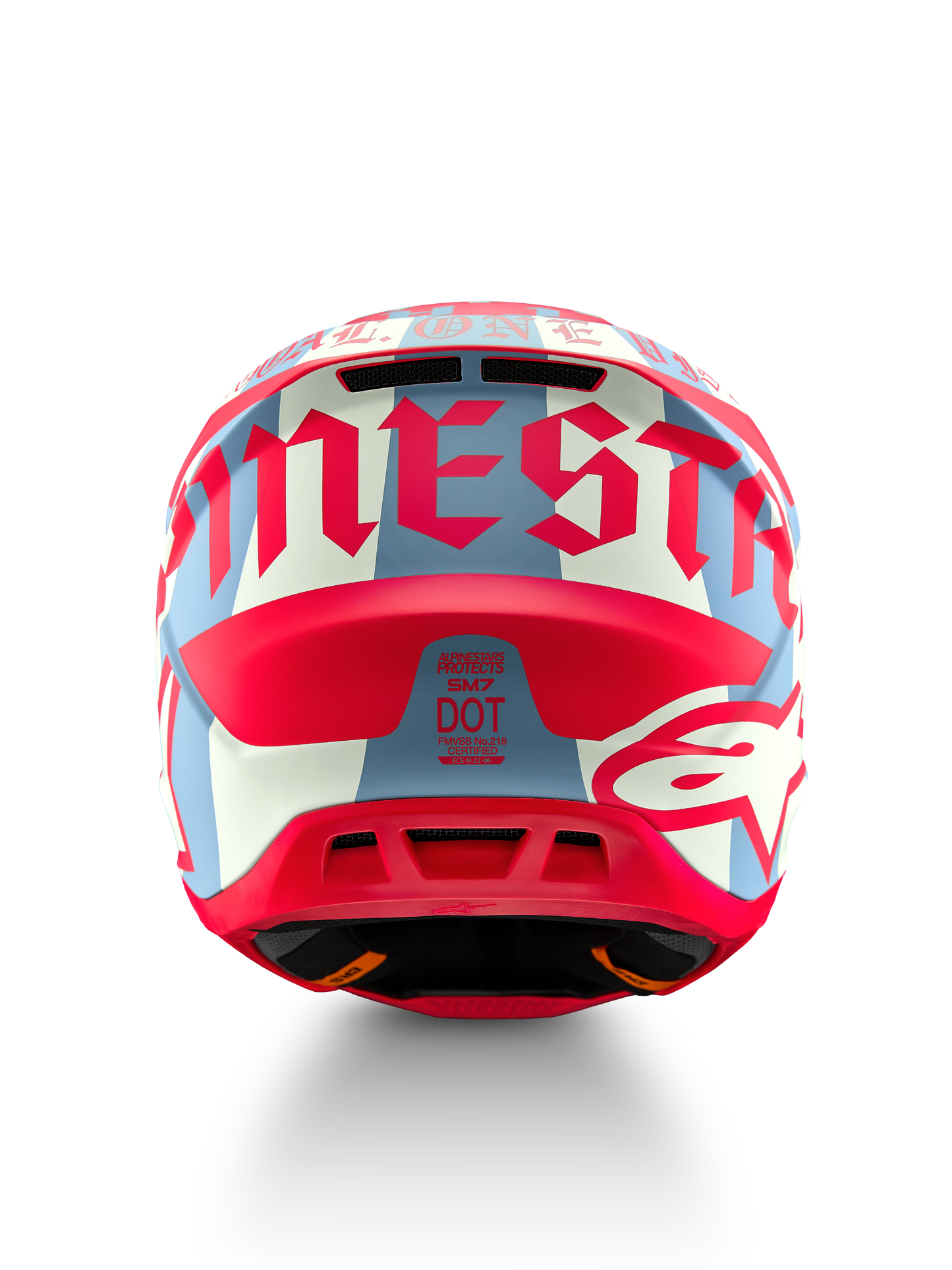 Alpinestars SM7 Beast Coast Limited Edition Helmet - Black / Orange