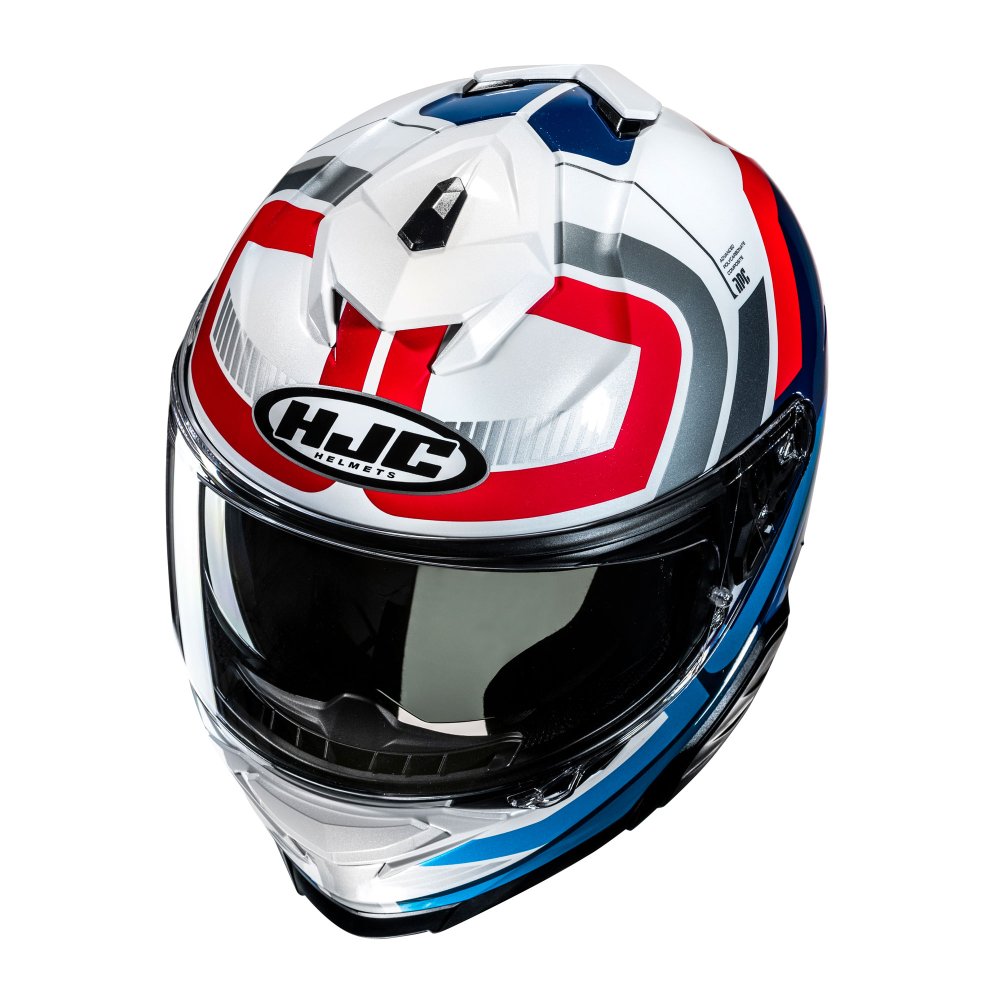 HJC i71 Helmet Viz MC-21 - Red / Blue