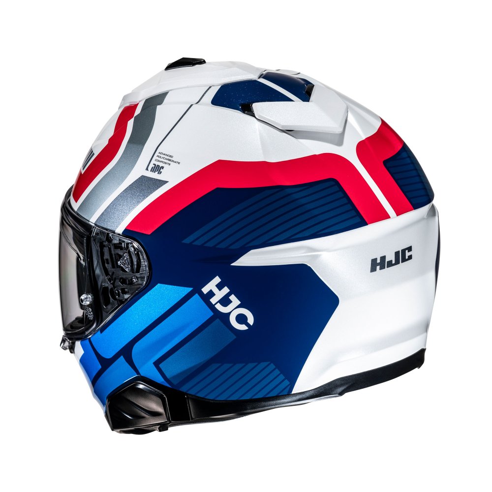 HJC i71 Helmet Viz MC-21 - Red / Blue