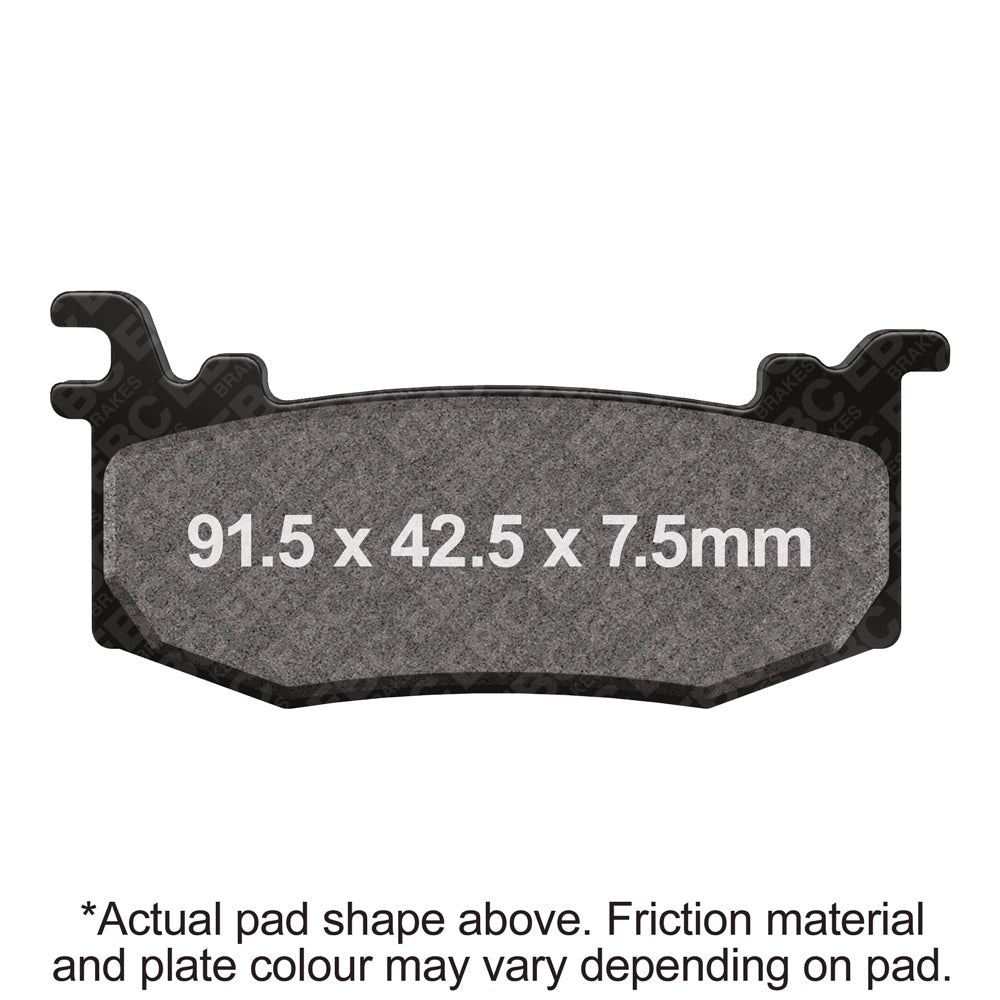 EBC Double-H Brake Pad Set - FA782HH