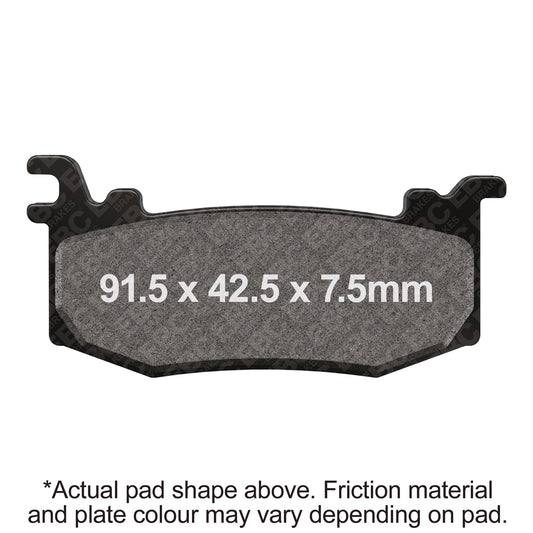 EBC Double-H Brake Pad Set - FA782HH