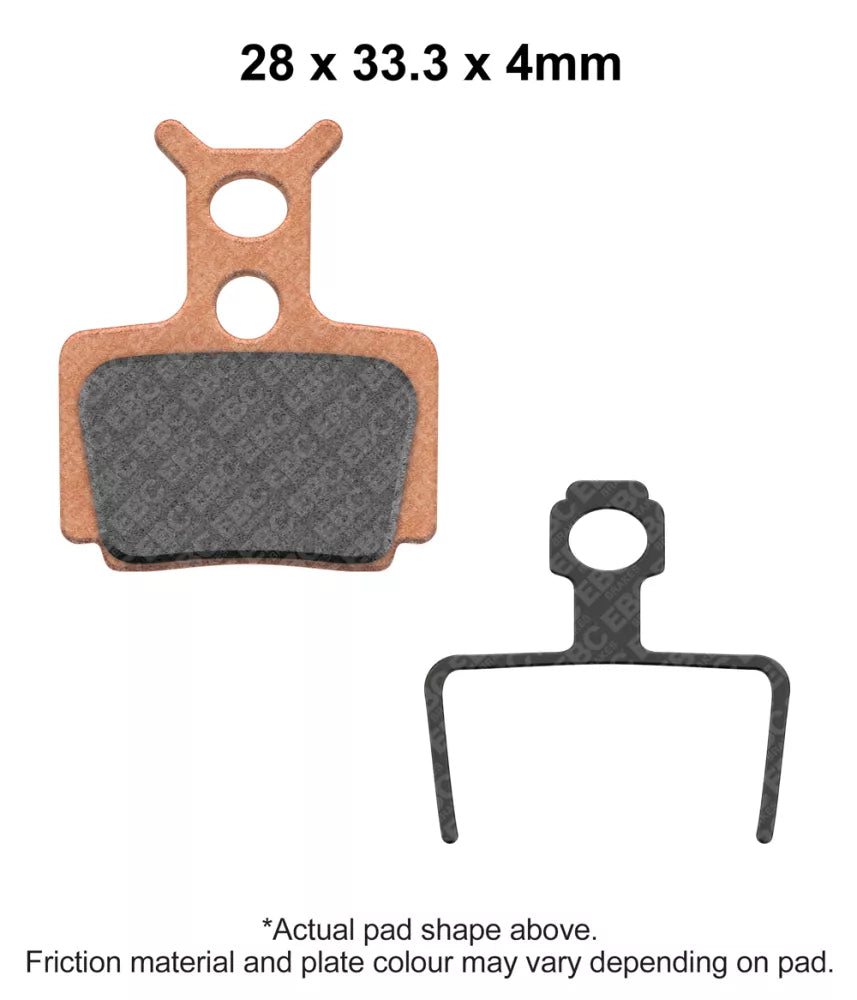 EBC Double-H Brake Pad Set - CFA470HH