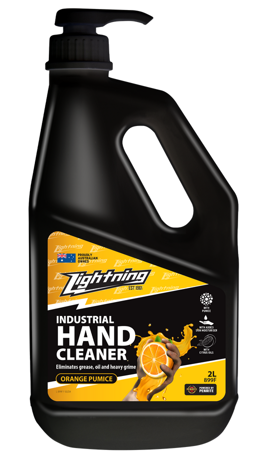 Lightning Industrial Orange Hand Cleaner - 2L