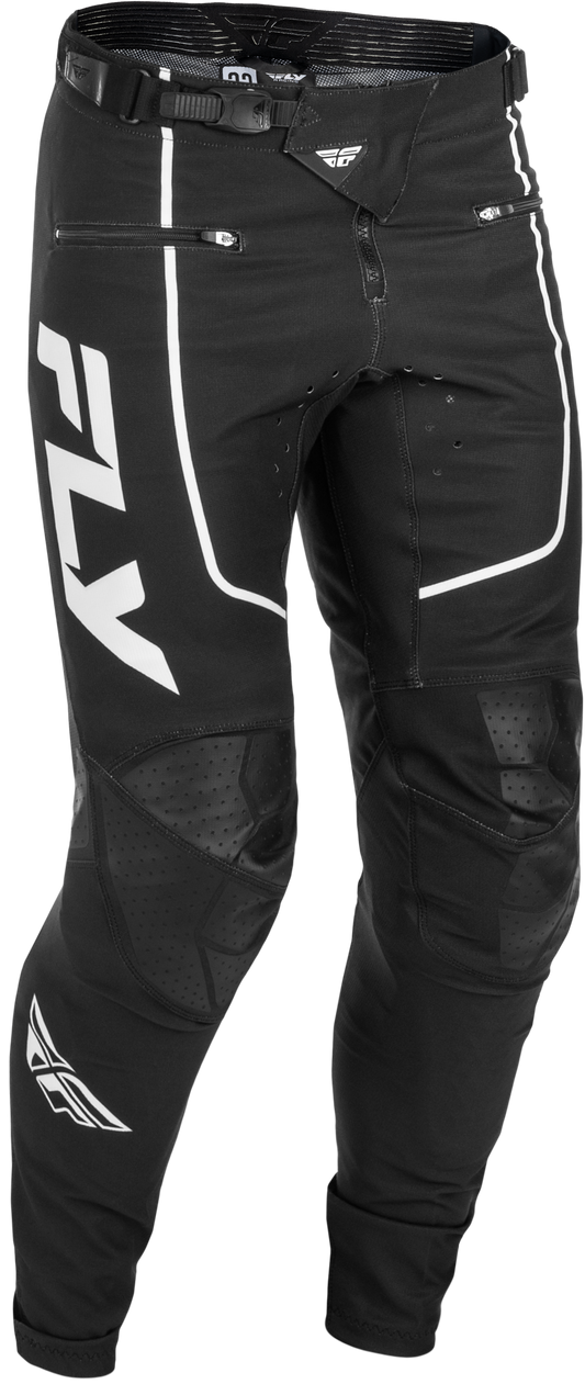 Fly Youth Rayce MTB Pants - Black / White