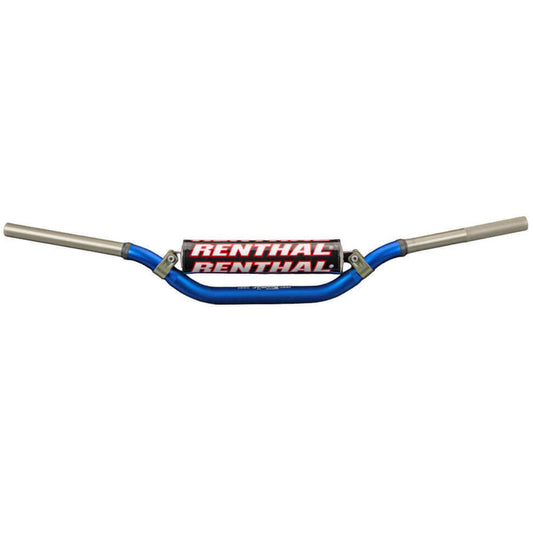 Renthal 918 Ricky Johnson / CR High Twinwall Padded Handlebar - Blue