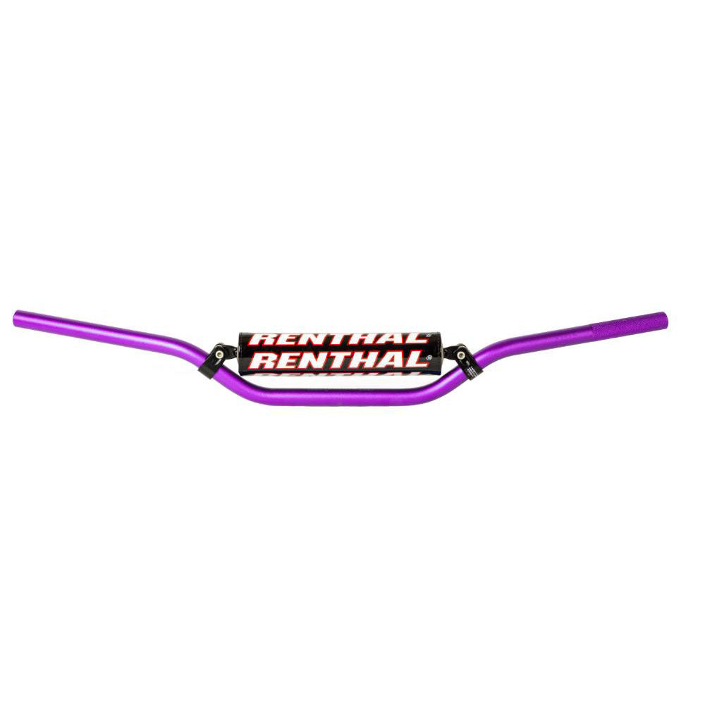 Renthal 966 YZ/WR 1997-2004 7/8 Padded Handlebar - Purple