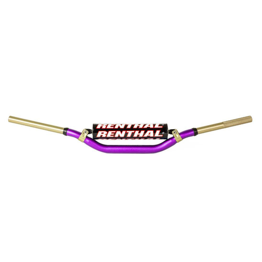 Renthal 996 Villopoto/Stewart Twinwall Padded Handlebar - Purple