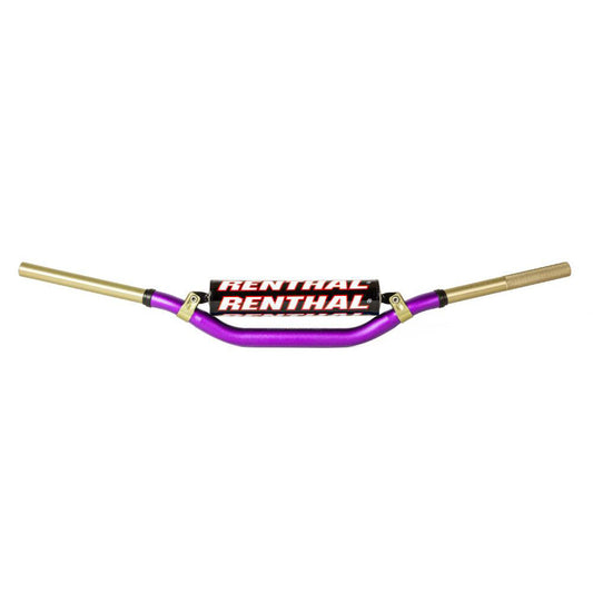 Renthal 996 Villopoto/Stewart Twinwall Padded Handlebar - Purple
