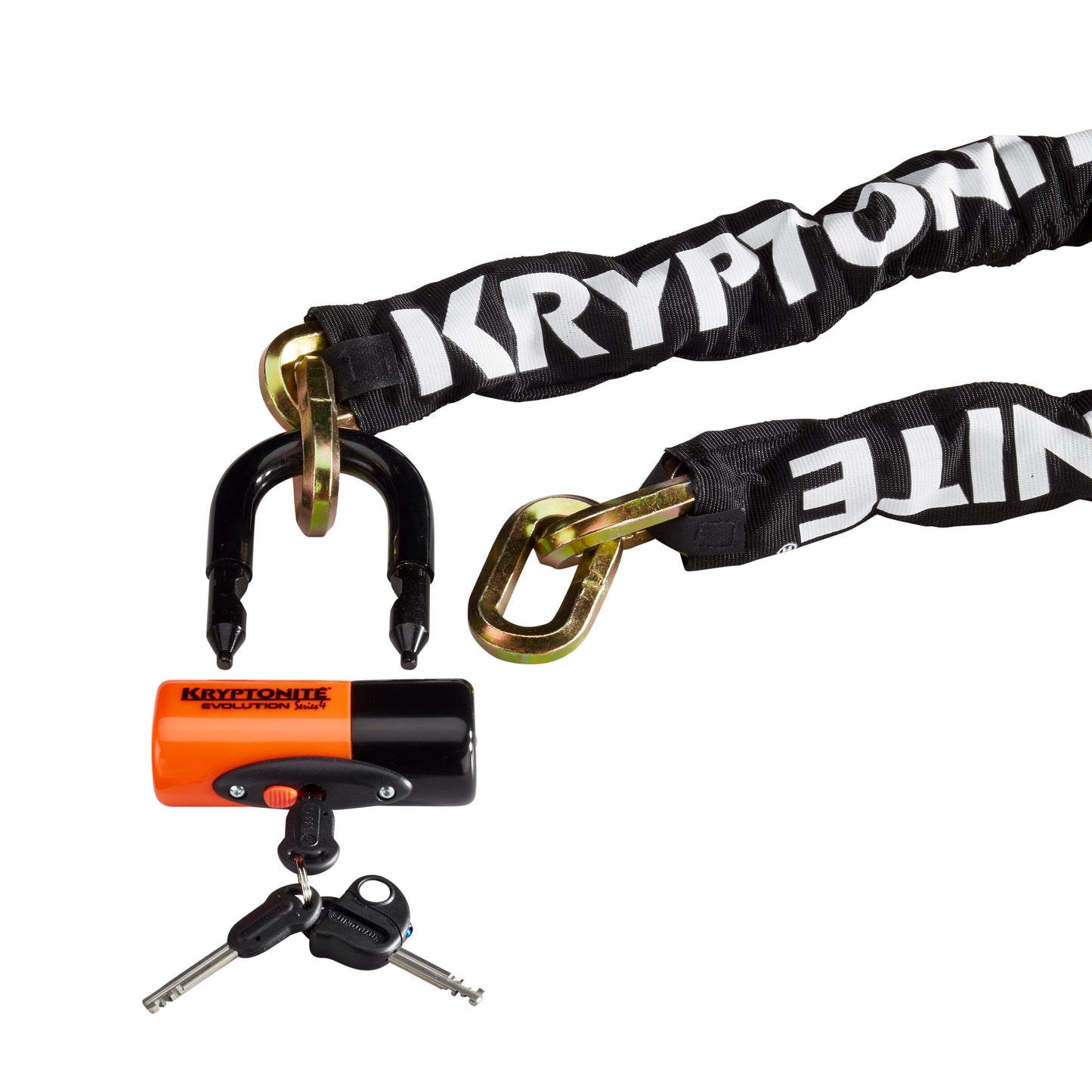 Kryptonite Chain 1210 + EVS4 Disc Lock 14mm