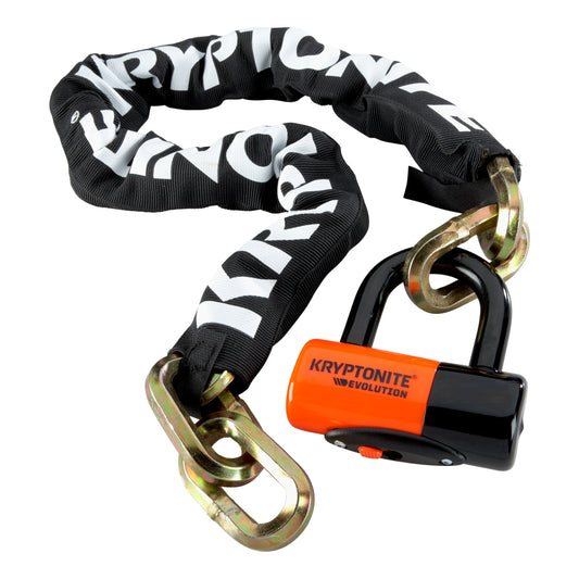 Kryptonite Chain 1210 + EVS4 Disc Lock 14mm