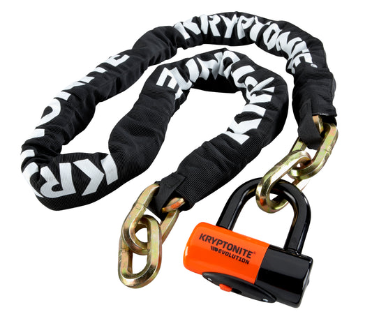 Kryptonite Chain 1217 + EVS4 Disc Lock 14mm
