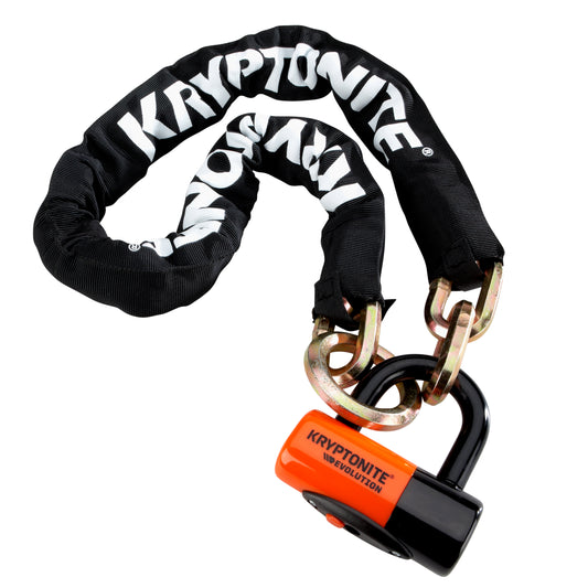 Kryptonite Chain 1213 + EVS4 Disc Lock 14mm