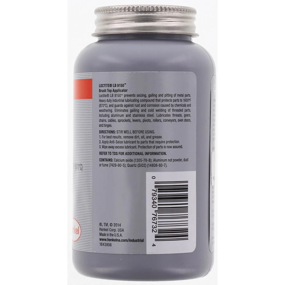 Loctite LB 8150 Silver Grade Anti-Seize 236ml