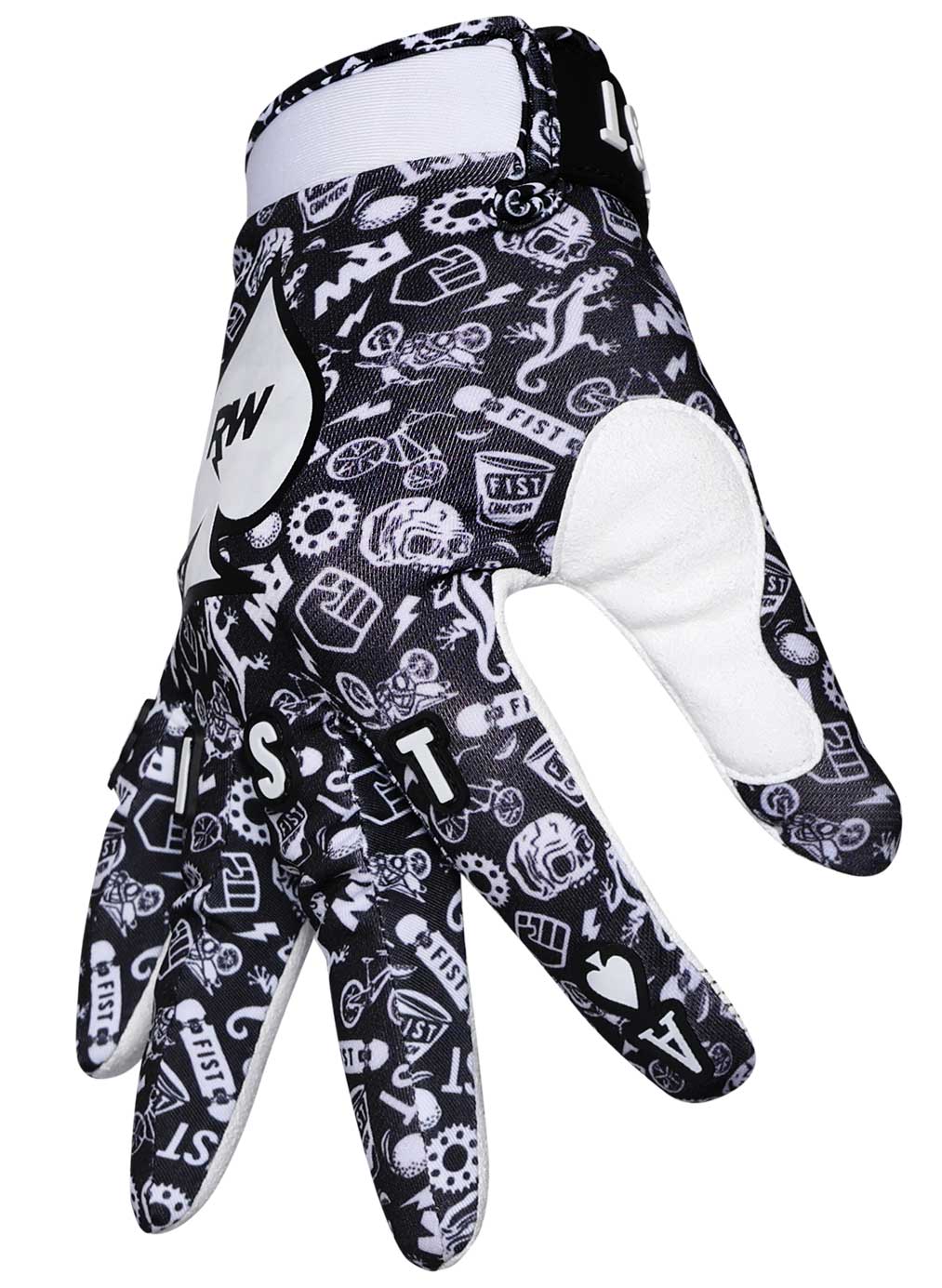 Fist Chapter 28 Youth R-Willy Ace Gloves - Black / White