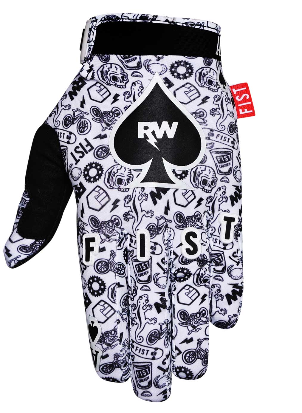 Fist Chapter 28 Youth R-Willy Ace Gloves - Black / White