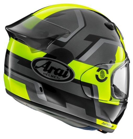 Arai Quantic Face Helmet - Fluro Yellow