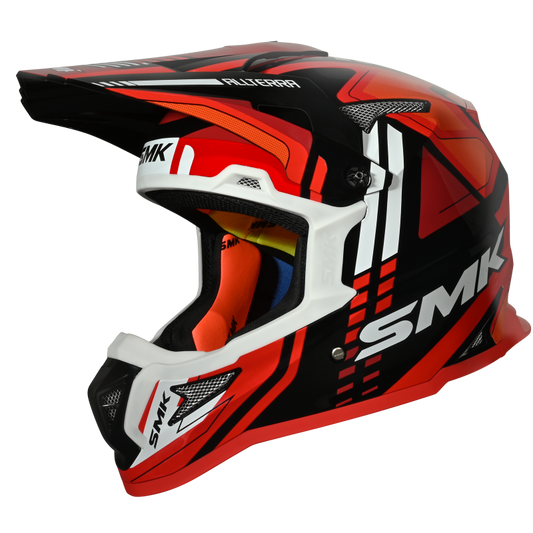 SMK Allterra Helmet X-Sprint - Black / Red / White GL231