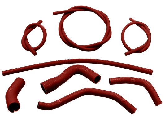 Samco Sport Radiator Hose Kit - Red