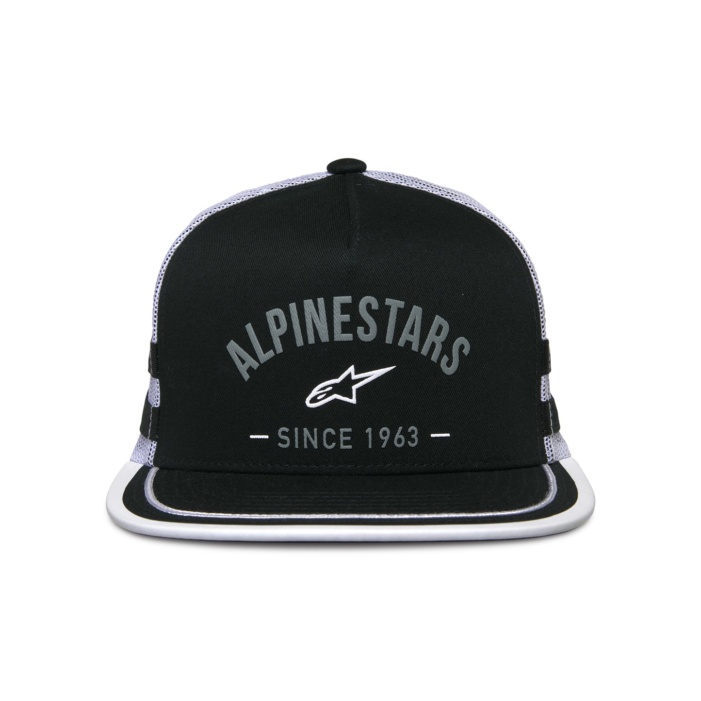 Alpinestars Backline Trucker Hat Black White Grey