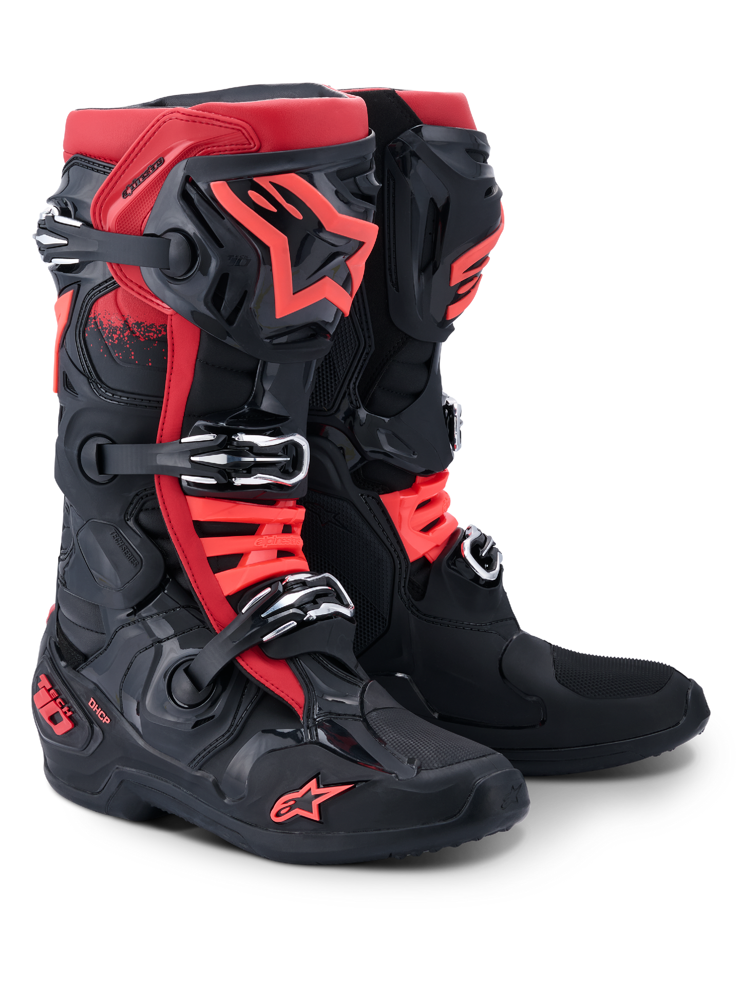 Alpinestars Tech 10 Boots - Black / Red