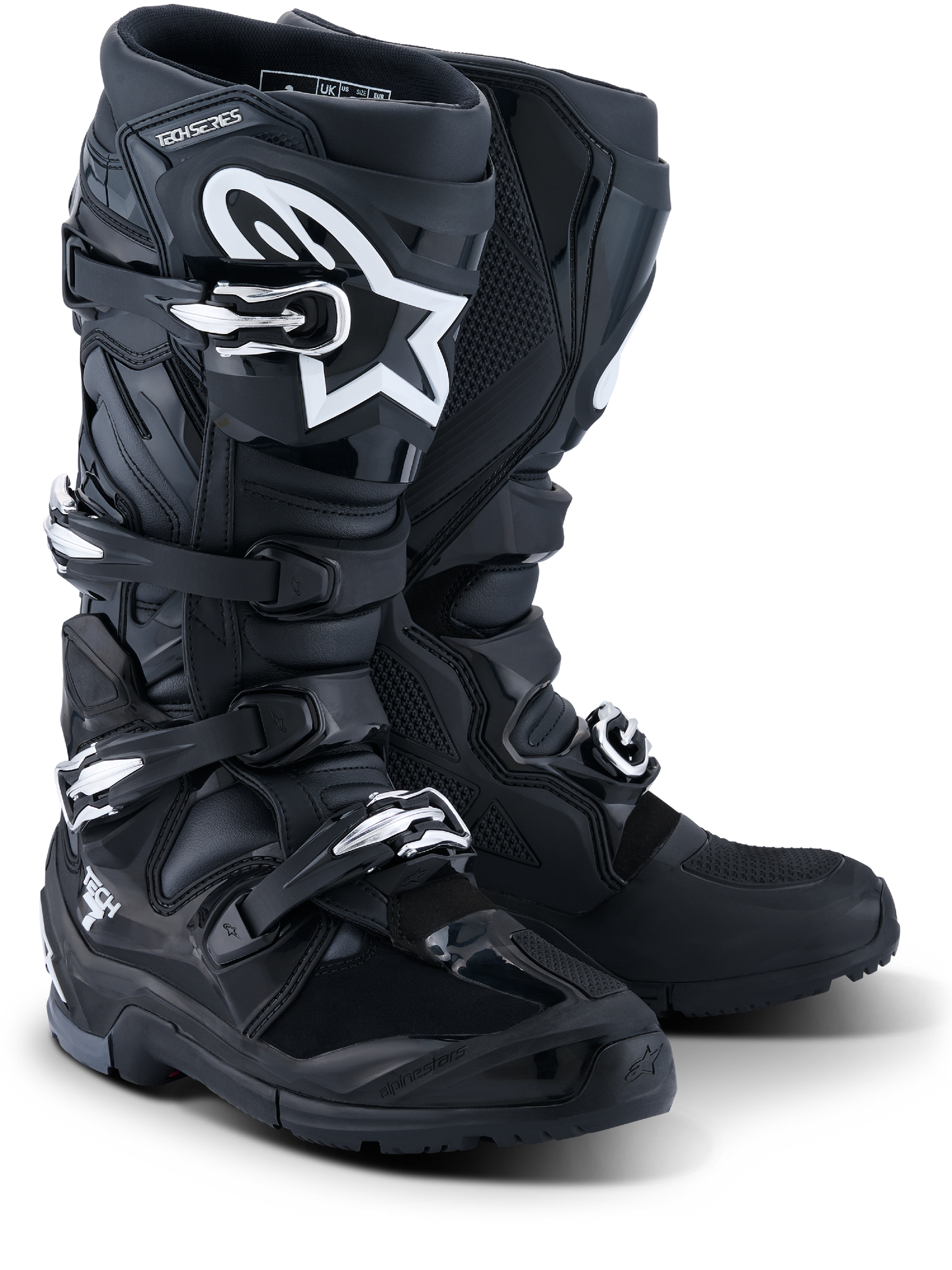 Alpinestars Tech 7 V2 Enduro Boots - Black / Grey