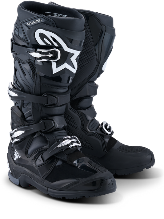 Alpinestars Tech 7 V2 Enduro Boots - Black / Grey