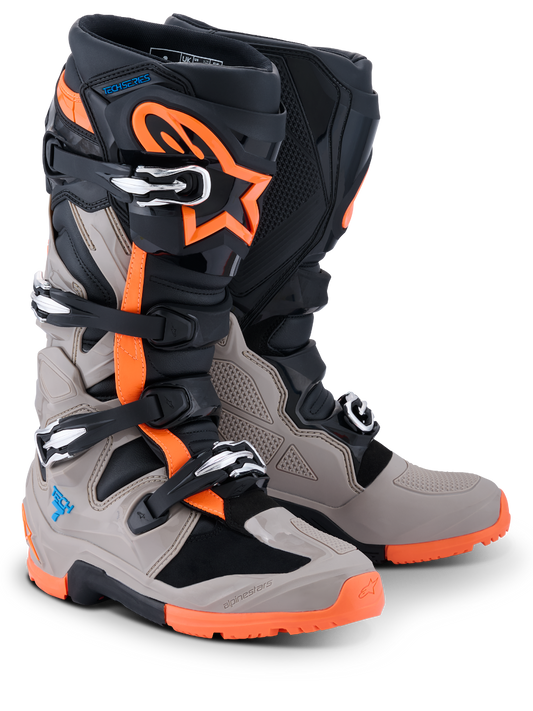 Alpinestars Tech 7 V2 Enduro Boots - Black / Orange