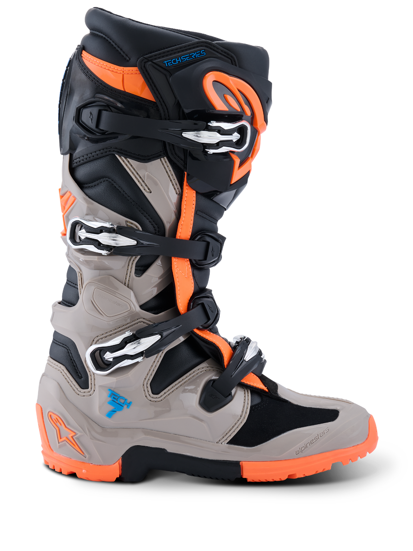 Alpinestars Tech 7 V2 Enduro Boots - Black / Orange