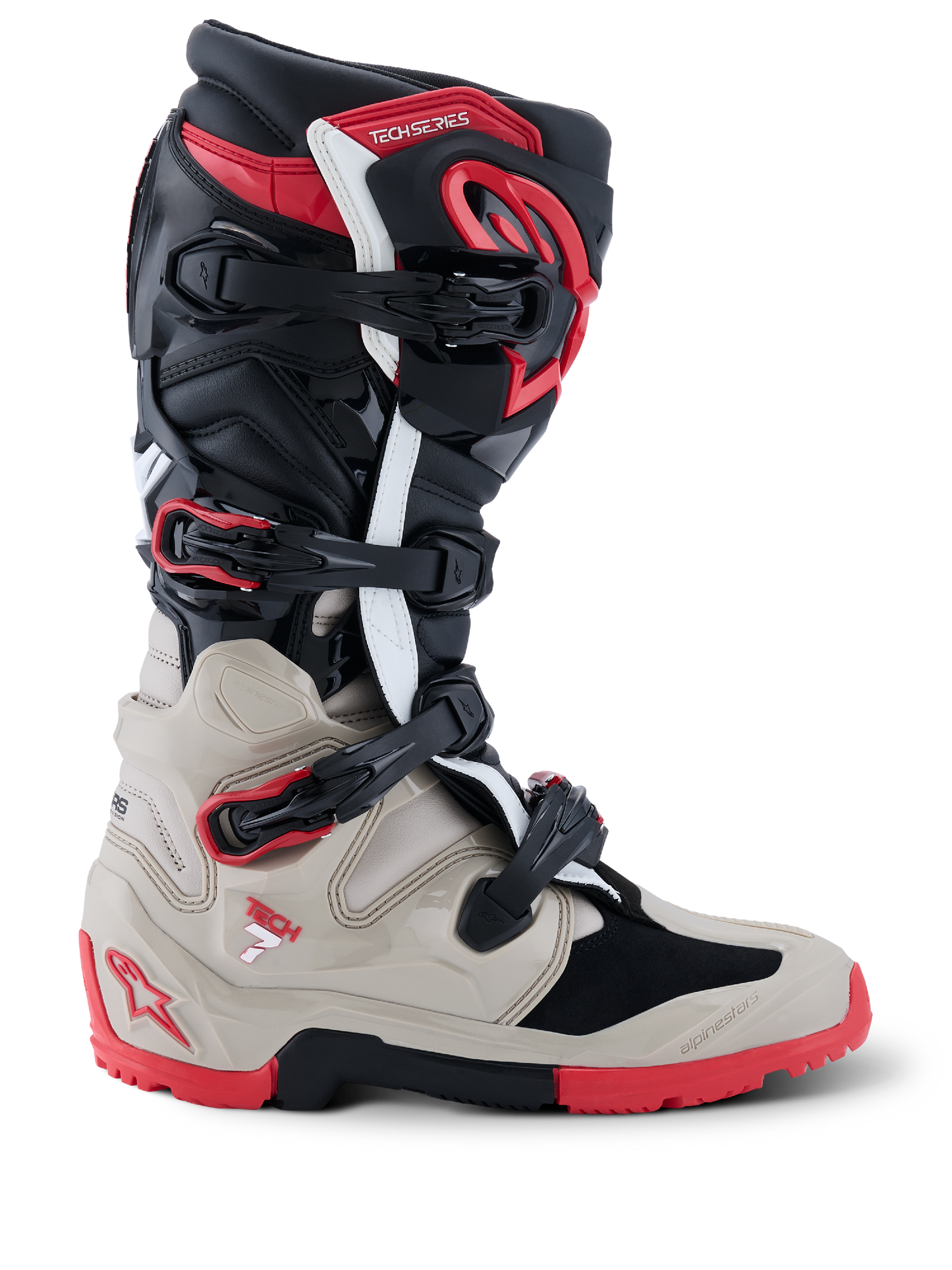 Alpinestars Tech 7 V2 Enduro Boots - Black / Red