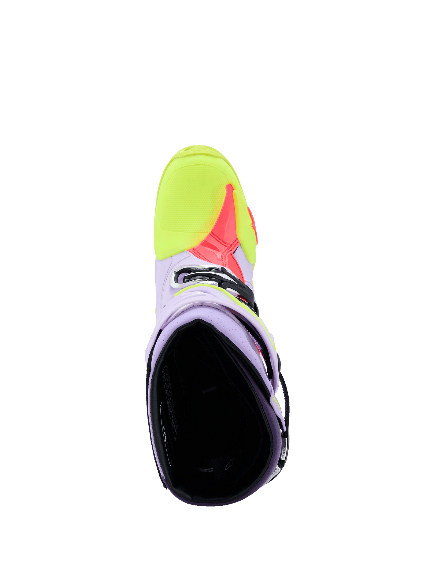 Alpinestars Tech 10 Supervented Boots - Purple / Yellow