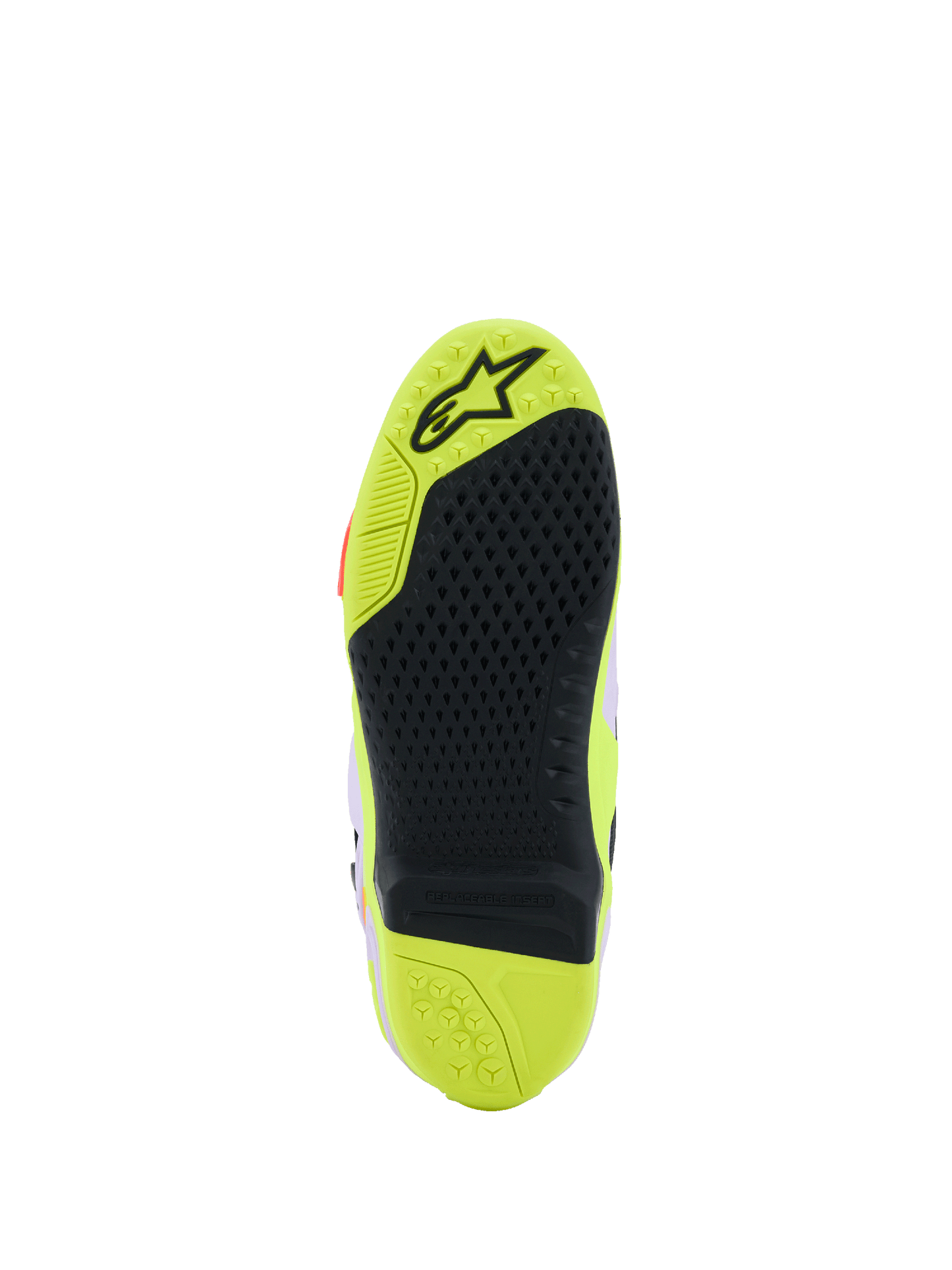 Alpinestars Tech 10 Supervented Boots - Purple / Yellow