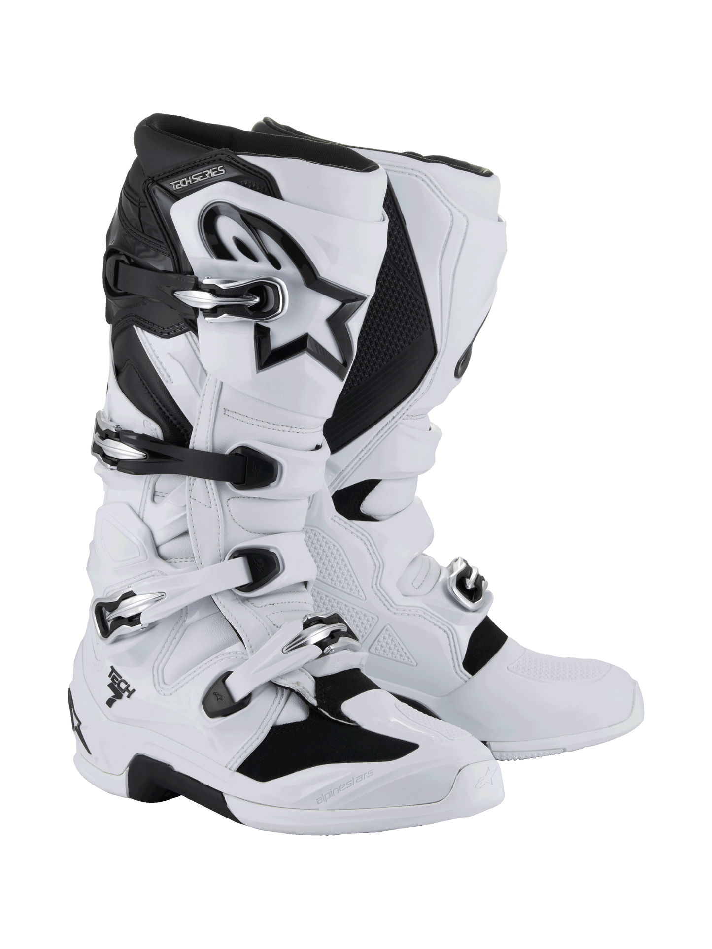 Alpinestars MX25 Tech 7 Boots V2 - White & Black