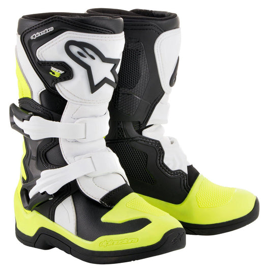 Alpinestars Tech 3S Kids - Black / White Yellow