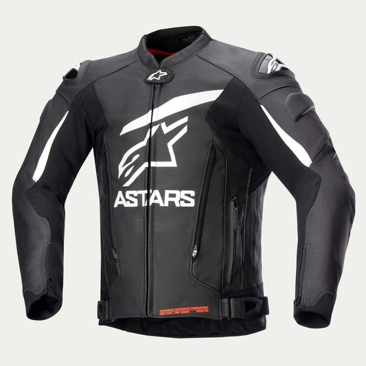 Alpinestars GP Plus R V4 Airflow Leather Jacket Black White