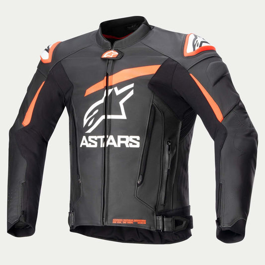 Alpinestars GP Plus R V4 Airflow Leather Jacket Black Red